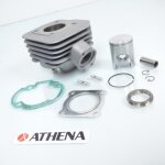 Kit cylindre piston athena pour scooter peugeot 50 trekker 071400 alu ?40mm