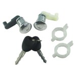 Kit cylindre de serrure de porte en alliage de zinc 7701468981 pour re - naul megane scenic clio thalia ...