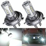 Kit dampoules de phares � led h4 9003 hb2 80w 8000lm 8000k pour phares antibrouillard feux de croisement ...