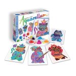 Kit daquarelle - sentosphere - maneki neko - multicolore - pour enfants - cr�ativit� d�velopp�e