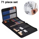 Kit dart de crayons  dessin outils professionnels pour artistes tudiants enseignants avec peinture ...