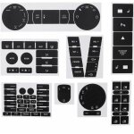 Kit dautocollants de rparation de bouton pour vhicule vw volkswagen touareg 2004 - 2009