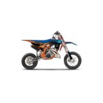Kit deco motocross ktm sx 50  partir de 2024 ripit bleu orange