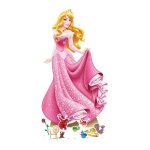 Kit de décoration - disney - sp009 - silhouettes de princesses - accessoires de fête - rose Kit de décoration - disney - sp009 - silhouettes de princesses - accessoires de fête - rose
