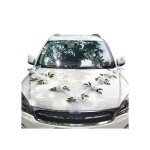 Kit decoration voiture mariage - dcoration mariage voiture champtre et romantique - 1. 6m tulle & 11 ...