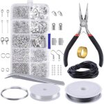 Kit de d�marrage pour cr�ation de bijoux diy mat�riel pour bracelets colliers et boucles doreilles