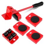 Kit de deplace meuble lourd sans effort roulettes pour meubles jusqu 150kg systme de mouvement et de ...