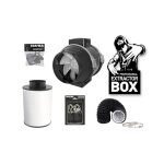 Kit dextraction 150 mm / 690 m� / h ? trafika extracteur dair double vitesse filtre � charbon actif gaine ...