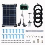 Kit dirrigation goutte � goutte automatique �nergie solaire 300 modes darrosage automatiques tuyau de ...