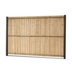 Kit doccultation lattes bois pin 8 mm - l 2m50 - h 1m03