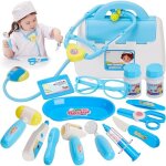 Kit docteur mallette de médecin jouet pour enfant 16 pièces lumière et son docteur trousse accessoires ... Kit docteur mallette de médecin jouet pour enfant 16 pièces lumière et son docteur trousse accessoires ...