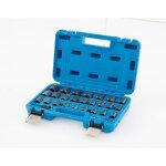 Kit de douilles extraction decrous - vis costway 27pices extracteurs 2adaptateurs&outils dmontage ...