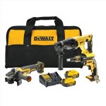 Kit 3 outils dewalt dck304p2 - qw xr 18v 5ah li - ion brushless