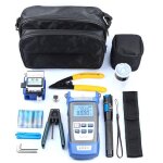 Kit doutils pour fibre optique compteur de puissance optique coupe - fibre dnudeur de fil ensemble doutils ...