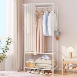 Kit dressing?vestiaire comprenant - meuble de rangement armoire vestiaire meuble vestiaire - blanc1666243cm ...