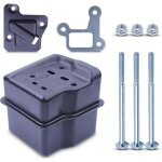 Kit �chappement pour stihl 029 039 ms310 ms290 ms390 s�rie tron�onneuse pot dechappement + joint + vis ...