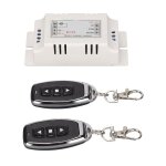 Kit émetteur - récepteur rf universel sans fil 433 mhz pour interrupteur de télécommande de relais pour ... Kit émetteur - récepteur rf universel sans fil 433 mhz pour interrupteur de télécommande de relais pour ...
