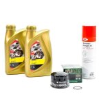 Kit entretien vidange standard pour piaggio mp3 400 de 2007 � 2013 - eni i - ride racing 5w40 2l