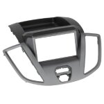 Kit facade autoradio - adnauto - ka508d - compatible ford transit v363 - installation facile - gris