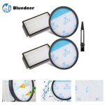 Kit de filtres hepa pour aspirateur - okz - compatibilit� rowenta compact power xxl - filtres zr78000 ...