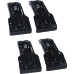 Kit de fixation barres de toit - m - way - kit n�11 - pour space a et b - fixation seule - noir