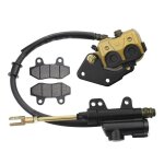 Kit de frein arri�re avec ma�tre - cylindre et plaquettes de frein (quads et motos cross)