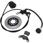 Kit de frein à disque plaquette de frein rotor de disque pour 50cc 110cc 125cc 150cc 200cc 250cc dirt ... Kit de frein à disque plaquette de frein rotor de disque pour 50cc 110cc 125cc 150cc 200cc 250cc dirt ...