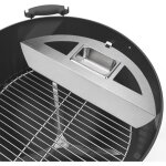 Kit de fumage bbq - 67 cm - acier inoxydable - bac � eau - fumage lent