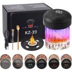 Kit fumoir whisky avec lumière colorée - 6arômes de copeaux de boisaffichage numériquefonction compte ... Kit fumoir whisky avec lumière colorée - 6arômes de copeaux de boisaffichage numériquefonction compte ...