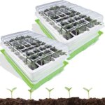 Idmarket kit de germination 40 godets lot x2 pour semis