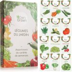 Kit de graines de lgumes prt  pousser 12 lgumes incontournables  planter en un set pratique assortiment ...