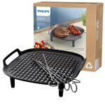 Kit grill - philips - hd9946 / 00 - accessoire airfryer 6l - plaque perforée avec brochettes Kit grill - philips - hd9946 / 00 - accessoire airfryer 6l - plaque perforée avec brochettes