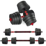 Kit halt�res musculationteeno30 kgcomprend des kettlebellsdes halt�resdes barres et des supports pour ...