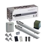 Kit motorisation portail battant - faac - handy int�gral - 24 v - 200 kg - largeur 2300 mm