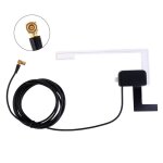 Kit dinstallation dautoradio antenne dab + num�rique dab europe pour voiture (t�te smb) amplifi�e pour ...