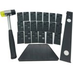 Kit dinstallation pour installation de sol stratifi en bois avec cale  frapper outil d?emboitage maillet ...