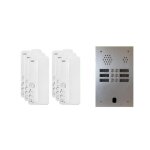 Kit interphone 2 rangées avec 6 combinés urmet collectif Kit interphone 2 rangées avec 6 combinés urmet collectif