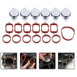 Kit de joints dadmission pour bmw 320d 330d 520d 525d 530d 730d 6x33mm à rabat tourbillon diesel Kit de joints dadmission pour bmw 320d 330d 520d 525d 530d 730d 6x33mm à rabat tourbillon diesel