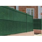 Lames pvc rigide occultation - casanoov - cinto - 6m h. 190cm - vert - avec clips et profil de finition ...