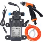 Kit de lavage haute pression pour voiture pompe lectrique 12 v pulvrisateur de lavage  2 modes cble ...