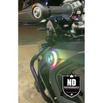 Kit leds logo bmw 70 mm rgb bluetooth