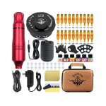 Kit de machine � tatouer rotative professionnelle stylo � tatouer mitrailleuses maquillage permanent ...