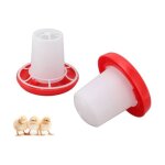 Kit de mangeoire et abreuvoir pour poussins mangeoire pour volaille fontaine de volaille en plastique ...