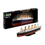 Kit de maquette titanic - revell - 156 pi�ces - �chelle 1:600 - syst�me de clic - multicolore - 44. 8x5. ...