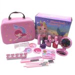 Kit de maquillage pour enfants pour filles kit de maquillage lavable pour petites filles jouets de maquillage ...