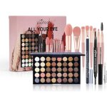 Kit maquillage tout - en - un filles coffret d�marrage cosm�tiques fards paupi�res mascara palette beaut� ...