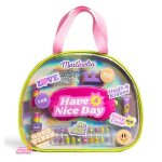 Kit de maquillage - martinelia - supergirl - sac avec lip gloss et vernis - lavable - pour enfants