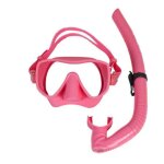 Kit masque et tuba adulte beuchat rose fushia ? modle 209409