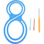 Kit de m�tier � tricoter avec aiguilles � crochet pour bricolage couverture chaussettes �charpe chapeau ...