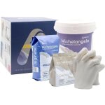 Kit premium michelangelo moulage main couple - alginate craie carafe pour sculpture 3d. cadeau couples ...